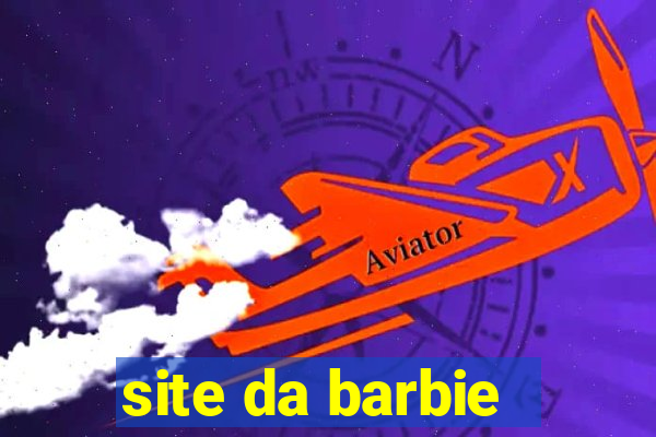 site da barbie - jogos